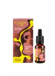 Капли с согревающим эффектом Passion Drips Warming - 15 мл. - Pleasure Lab - купить с доставкой в Волгодонске