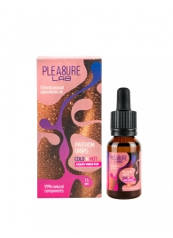 Жидкий вибратор Passion Drips Cold n Hot - 15 мл. - Pleasure Lab - купить с доставкой в Волгодонске