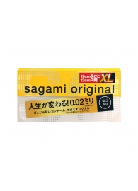 Презервативы увеличенного размера Sagami Original 0.02 XL-size - 12 шт. - Sagami - купить с доставкой в Волгодонске