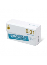 Увлажнённые презервативы Sagami Original 0.01 Extra Lub - 12 шт. - Sagami - купить с доставкой в Волгодонске