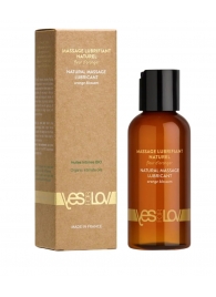 Натуральная массажная смазка Natural Lubricant Orange Blossom - 100 мл. - YESforLOV - купить с доставкой в Волгодонске