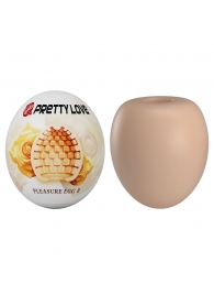 Бежевый мастурбатор-яйцо Pleasure Egg II - Baile - в Волгодонске купить с доставкой