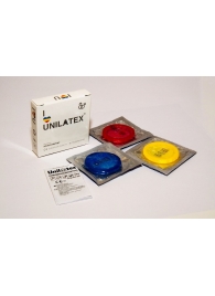 Разноцветные ароматизированные презервативы Unilatex Multifruits - 3 шт. - Unilatex - купить с доставкой в Волгодонске