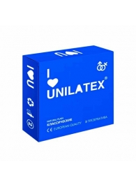 Классические презервативы Unilatex Natural Plain - 3 шт. - Unilatex - купить с доставкой в Волгодонске