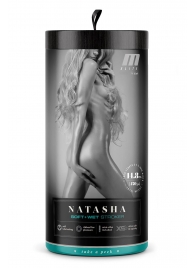 Мастурбатор-вагина с вибрацией Soft   Wet Natasha Realistic Beige Masturbator - Blush Novelties - в Волгодонске купить с доставкой