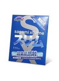 Презерватив Sagami Xtreme FEEL FIT 3D - 1 шт. - Sagami - купить с доставкой в Волгодонске