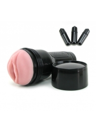 Мастурбатор-вагина Fleshlight - Vibro Pink Lady Touch с вибрацией - Fleshlight - в Волгодонске купить с доставкой