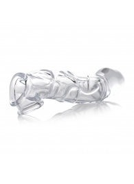 Прозрачная насадка для увеличения члена 2 Inch Clear Extender Sleeve - XR Brands - в Волгодонске купить с доставкой