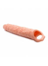 Телесная насадка-удлинитель 3 Inch Extender Sleeve - 27,3 см. - XR Brands - в Волгодонске купить с доставкой