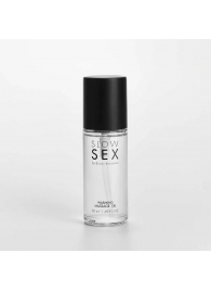 Съедобное cогревающее массажное масло Slow Sex - 50 мл. - Bijoux Indiscrets - купить с доставкой в Волгодонске