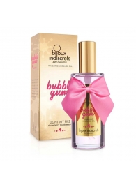 Разогревающее массажное масло Light My Fire Bubble Gum с ароматом бабл-гам - 100 мл. - Bijoux Indiscrets - купить с доставкой в Волгодонске