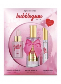 Набор средств для массажа и ласк Bubblegum Play Kit - Bijoux Indiscrets - купить с доставкой в Волгодонске