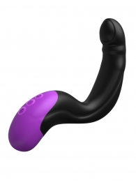 Черно-фиолетовый вибромассажёр простаты Hyper-Pulse P-Spot Massager - Pipedream - в Волгодонске купить с доставкой