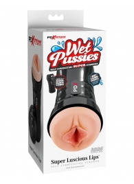 Мастурбатор-вагина в колбе Super Luscious Lips - Pipedream - в Волгодонске купить с доставкой