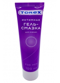 Гель-смазка на водной основе For Men - 100 мл. - Torex - купить с доставкой в Волгодонске