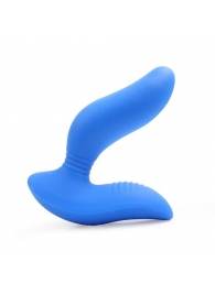 Синий вибромассажер простаты 3,5’’ Curve P-spot Massager - 12 см. - Erokay - в Волгодонске купить с доставкой