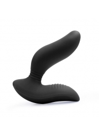 Черный вибромассажер простаты 3,5’’ Curve P-spot Massager - 12 см. - Erokay - в Волгодонске купить с доставкой