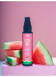 Гель Lick Me с согревающим эффектом и ароматом арбуза - 50 мл. - INTT - купить с доставкой в Волгодонске