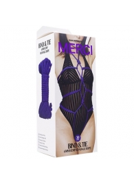 Фиолетовая верёвка для связывания и фиксации Bind Tie - 9,14 м. - Doc Johnson - купить с доставкой в Волгодонске