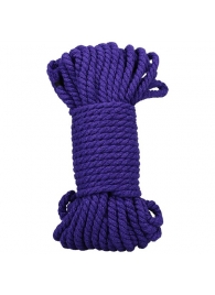 Фиолетовая верёвка для связывания и фиксации Bind Tie - 15,24 м. - Doc Johnson - купить с доставкой в Волгодонске
