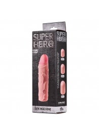 Фаллоудлинитель SUPER HERO Sex Machine - 15,5 см. - Lola Games - в Волгодонске купить с доставкой