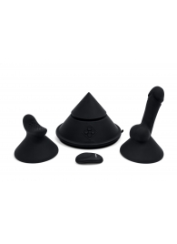 Конусный вибромассажер Cowgirl Cone с 2 насадками - CowGirl - купить с доставкой в Волгодонске