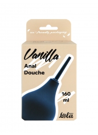 Черный анальный душ Anal Douche M - Lola Games - купить с доставкой в Волгодонске