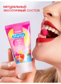 Интимная гель-смазка Shefox «Бабл гам» - 50 мл. - Shefox - купить с доставкой в Волгодонске