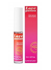 Возбуждающий блеск для губ Love Potion - 8 мл. - Love to Love - купить с доставкой в Волгодонске