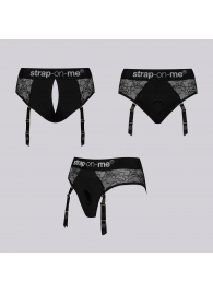 Трусики для фиксации насадок Strap-on-me Harness Lingerie Diva XS - Strap-on-me - купить с доставкой в Волгодонске