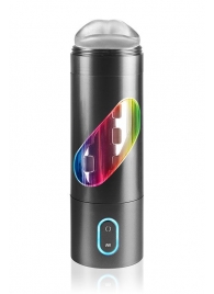 Перезаряжаемый мастурбатор-ротик Extreme Toyz Rechargeable Roto-Bator Mouth - Pipedream - в Волгодонске купить с доставкой