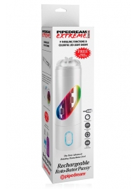 Перезаряжаемый мастурбатор-вагина Extreme Toyz Rechargeable Roto-Bator Pussy - Pipedream - в Волгодонске купить с доставкой