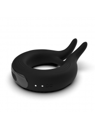 Черное эрекционное кольцо Marry Me Rechargeable Vibrating Cockring - Adrien Lastic - в Волгодонске купить с доставкой