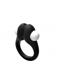 Черное эрекционное кольцо Zippy Vibrating Ring With Bullet - Adrien Lastic - в Волгодонске купить с доставкой