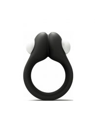 Черное эрекционное кольцо Zippy Vibrating Ring With Bullet - Adrien Lastic - в Волгодонске купить с доставкой
