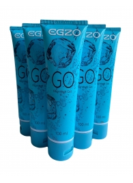 Набор из 5 пролонгирующих лубрикантов на водной основе Egzo Go (по 100 мл.) - EGZO - купить с доставкой в Волгодонске