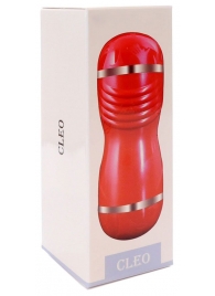 Двусторонний мастурбатор в колбе Cleo - вагина и ротик - Boys of Toys - в Волгодонске купить с доставкой