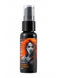 Гель с эффектом вибрации Volcano Of Passion со вкусом вишни - 25 мл. - Erotist Lubricants - купить с доставкой в Волгодонске