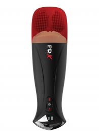 Мастурбатор-вагина в колбе с вибрацией Fuck-O-Matic Pro XL - Pipedream - в Волгодонске купить с доставкой