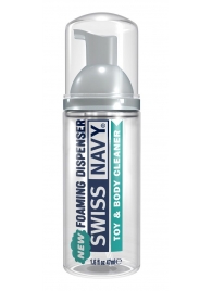 Очищающая пенка для игрушек и тела Toy   Body Cleaner Foamer - 47 мл. - Swiss navy - купить с доставкой в Волгодонске