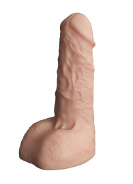Телесный фаллоудлинитель с мошонкой Cock Next - 17 см. - LOVETOY (А-Полимер) - в Волгодонске купить с доставкой