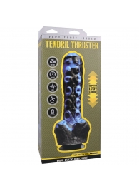 Черно-синяя мини-машина на присоске Tendril Thruster - 21,6 см. - Doc Johnson - купить с доставкой в Волгодонске