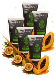 Набор из 5 съедобных лубрикантов JUJU со вкусом тропических фруктов - JuJu - купить с доставкой в Волгодонске
