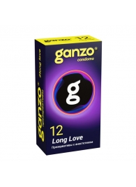 Презервативы с анестетиком для продления удовольствия Ganzo Long Love - 12 шт. - Ganzo - купить с доставкой в Волгодонске