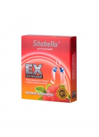 Стимулирующая насадка Sitabella Extender  Клубника - Sitabella - купить с доставкой в Волгодонске