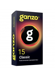 Классические презервативы с обильной смазкой Ganzo Classic - 15 шт. - Ganzo - купить с доставкой в Волгодонске