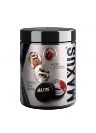 Черные утолщенные презервативы MAXUS Extra Strong с железным кейсом - 15 шт. - Maxus - купить с доставкой в Волгодонске