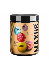 Точечные презервативы MAXUS 2000 Amazing Dots с железным кейсом - 12 шт. - Maxus - купить с доставкой в Волгодонске