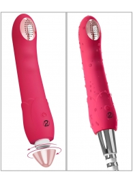 Малиновая насадка на душ с вибрацией Showers to orgasm - 20,1 см. - Orion - купить с доставкой в Волгодонске