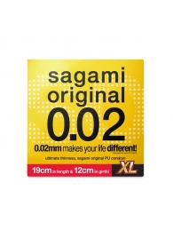 Презерватив увеличенного размера Sagami Original 0.02 XL-size - 1 шт. - Sagami - купить с доставкой в Волгодонске